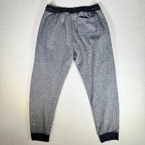 Vtg Southpole Joggers Mens Large Gray Black Sweat Pants Fleece Athleisure Y2K - Picture 5 of 9